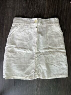 J&K Korean White Skirt